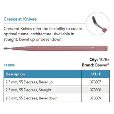 Crescent, Sideport & Sclerotome Knives