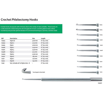 MILTEX Phlebectomy Instruments