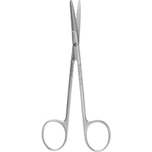 MeisterHand FOMON Scissors, Saber Back, slightly curved, semi-sharp ...