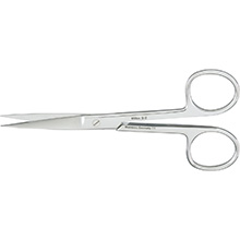 MILTEX Standard Pattern Operating Scissors, straight, 4-3/4