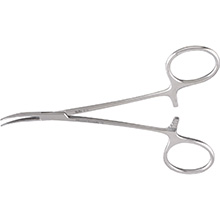 MILTEX HALSTED Mosquito Forceps, curved, 4-3/4