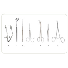 MILTEX Enucleation Surgery Instrument Setup. ID# IS142