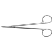 PADGETT Joseph Nasal Scissors, Curved, Sharp, Length= 6-1/4