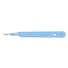 Swann Morton Disposable Scalpel, Stainless, Sterile, Size 15, Blue ...