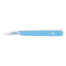 Swann Morton Disposable Scalpel, Stainless, Sterile, Size 10R, Blue ...