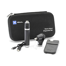 Welch Allyn MacroView Basic LED Otoscope & Coaxial Basic LED Ophthalmoscope  Diagnostic Set - Lithium-Ion Power Handle